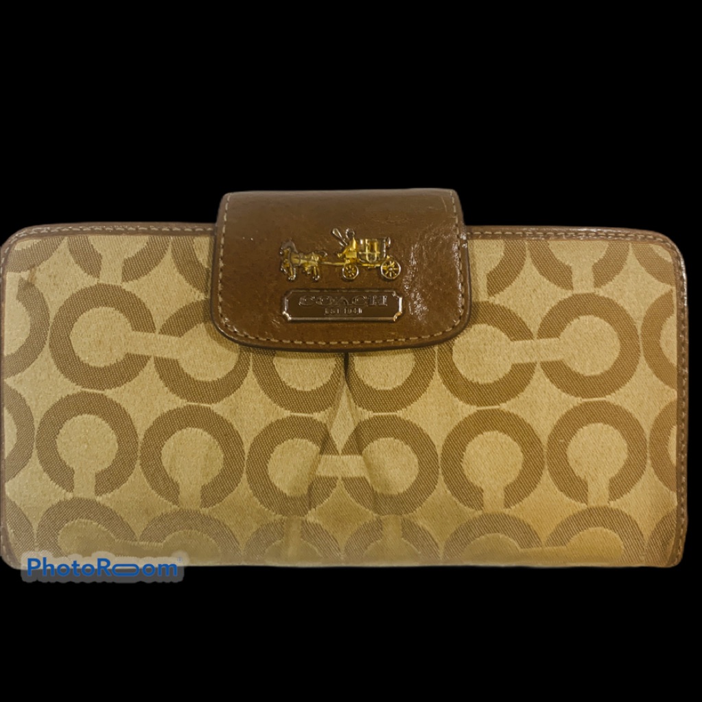 Coach Wallet With Checkbook